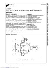 LM7372IMA datasheet.datasheet_page 1