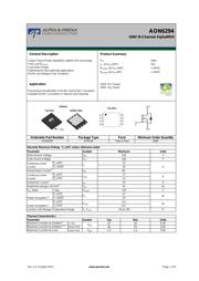 AON6294 datasheet.datasheet_page 1