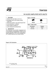 TDA7233S datasheet.datasheet_page 1