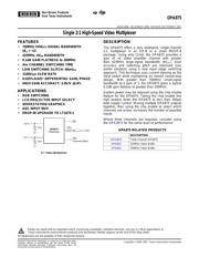 OPA875IDGKRG4 datasheet.datasheet_page 1