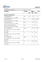 BSP315P H6327 datasheet.datasheet_page 3