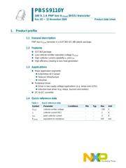 PBSS9110Y,115 datasheet.datasheet_page 1