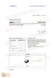 10MQ100 datasheet.datasheet_page 1