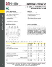 HMC939LP4ETR 数据规格书 3