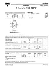 SI2333DS-T1 datasheet.datasheet_page 1