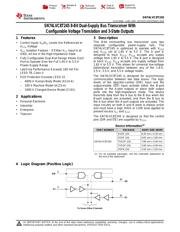 SN74LVC8T245PWR Datenblatt PDF