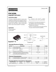FDC6330 数据规格书 1