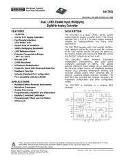 DAC7822IRTARG4 datasheet.datasheet_page 1