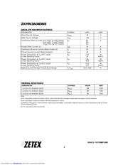 ZXMN3A04DN8TC 数据规格书 2