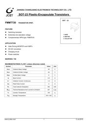 FMMT720 datasheet.datasheet_page 1