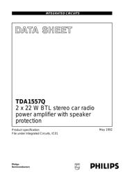 TDA1557QU datasheet.datasheet_page 1