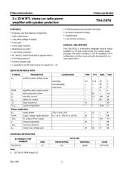 TDA1557QN2 datasheet.datasheet_page 2