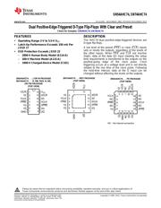 SN74AHC74 datasheet.datasheet_page 1