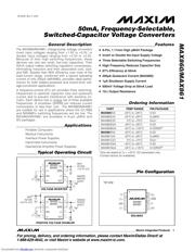 MAX861 datasheet.datasheet_page 1