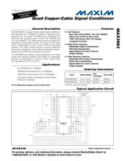 MAX3983UGK+D datasheet.datasheet_page 1