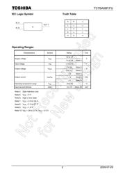 TC7SH08FU(TE85L) 数据规格书 2