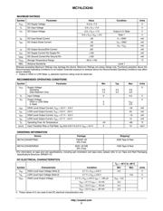 MC74LCX240DTR2 数据规格书 3