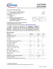 SGW30N60 Datenblatt PDF