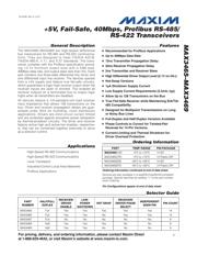 MAX3469ESA+ Datenblatt PDF