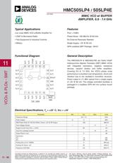 HMC505LP4ETR datasheet.datasheet_page 1