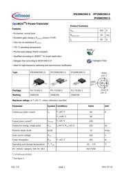 IPP200N25N3 datasheet.datasheet_page 1