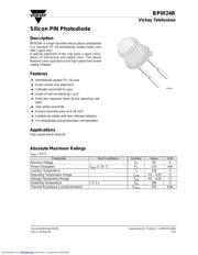 BPW24 datasheet.datasheet_page 1