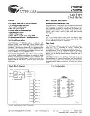 CY7B9910-5SI datasheet.datasheet_page 1