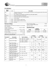 CY7B9910-5SI datasheet.datasheet_page 2