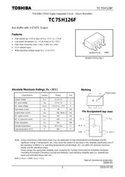 TC7SH126F,LJ(CT datasheet.datasheet_page 1