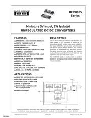 DCP010505P datasheet.datasheet_page 1