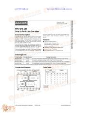 MM74HC139 datasheet.datasheet_page 1