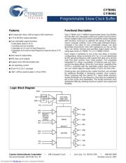 CY7B9917JXC datasheet.datasheet_page 1