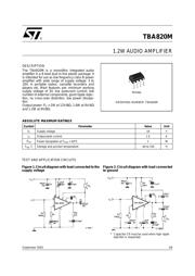 TBA820M 数据手册