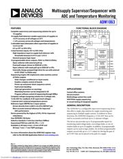 ADM1063 数据规格书 1