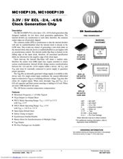 MC100EP139DTG datasheet.datasheet_page 1