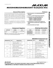 MAX2045EVKIT datasheet.datasheet_page 1