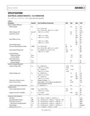 ADA4666-2ARMZ 数据规格书 4