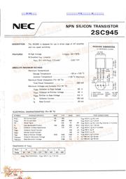 2SC945 datasheet.datasheet_page 1