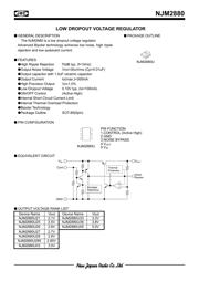 NJM2880U1-33 数据规格书 1