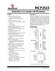 MCP2515-I/SO 数据手册