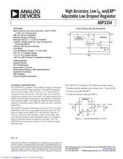 ADP3334ARZ Datenblatt PDF
