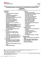 CC2533F96RHAT datasheet.datasheet_page 1