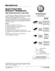 MC74HC157ADR2G datasheet.datasheet_page 1