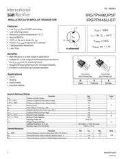 IRG7PH46U-EP 数据规格书 1