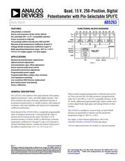 AD5263BRUZ200 Datenblatt PDF