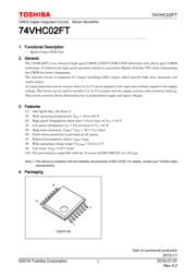 74VHC02FT(BJ) datasheet.datasheet_page 1