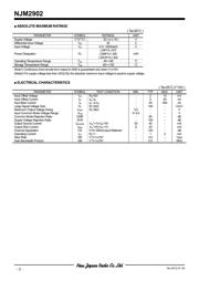 NJM2902M-T2 datasheet.datasheet_page 2