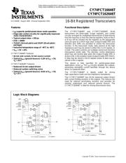 CY74FCT16646T datasheet.datasheet_page 1