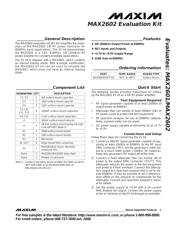 MAX2602EVKIT+ datasheet.datasheet_page 1