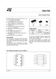 74ACT04MTR datasheet.datasheet_page 1